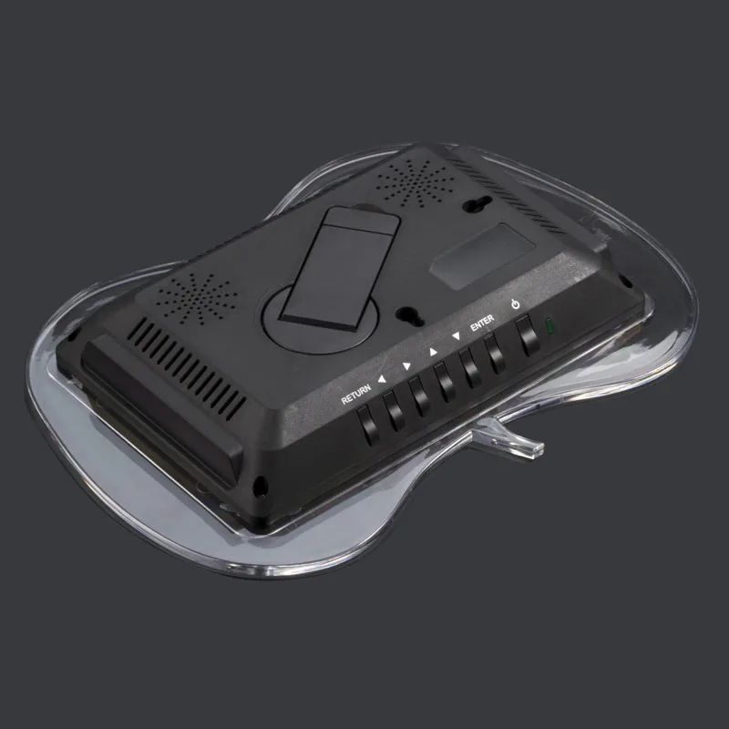 Горячая Цифровая фоторамка 7 дюймов HD Дисплей с удаленным Управление будильник MP3