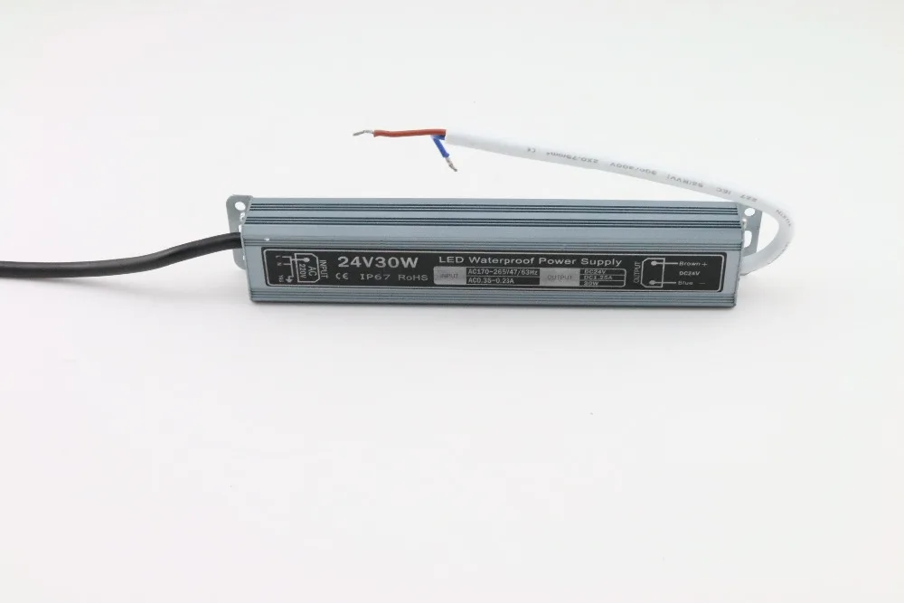 Новый AC 100-264 V к DC 24V 30W 1 25 A Источник питания прожектор светодиодный драйвер