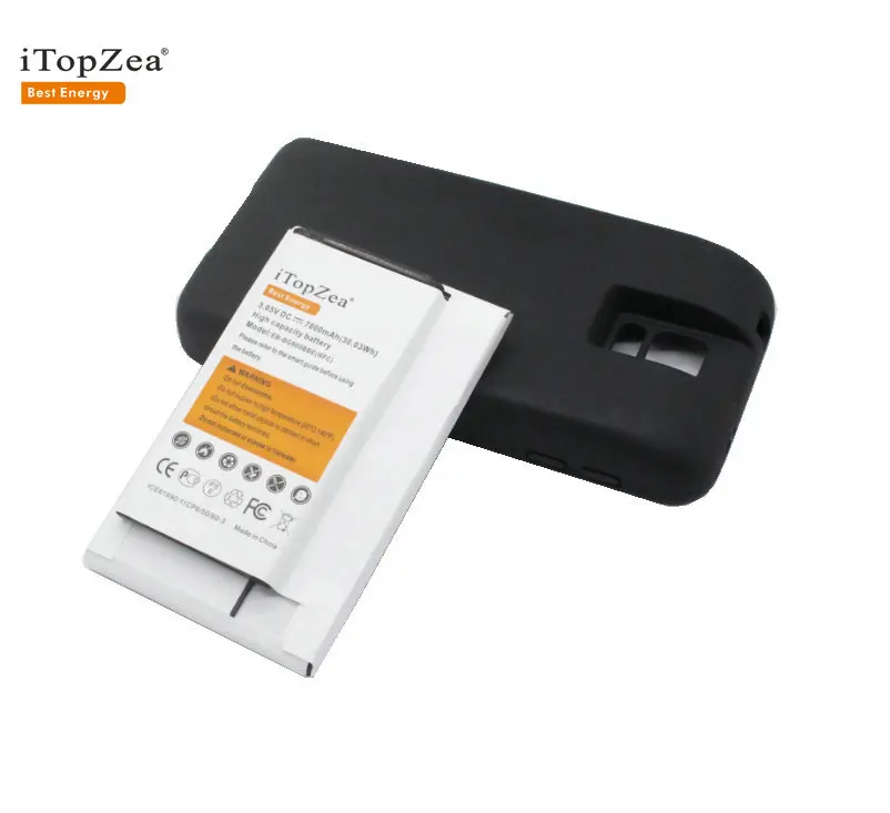 ITopzea 1x7800 мАч S5 NFC расширенный аккумулятор с чехлом из ТПУ для Samsung Galaxy i9600 i9602 i9605 G900F