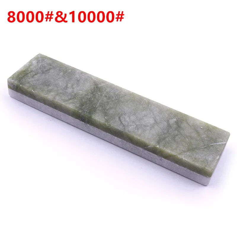 3 шт. 800/320/8000 и 10000 # зернистость двусторонний натуральный белый агат Изумрудный
