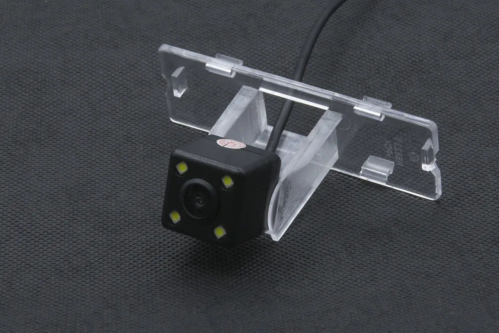 Водонепроницаемая CCD 4LED Автомобильная камера заднего вида резервная обратного