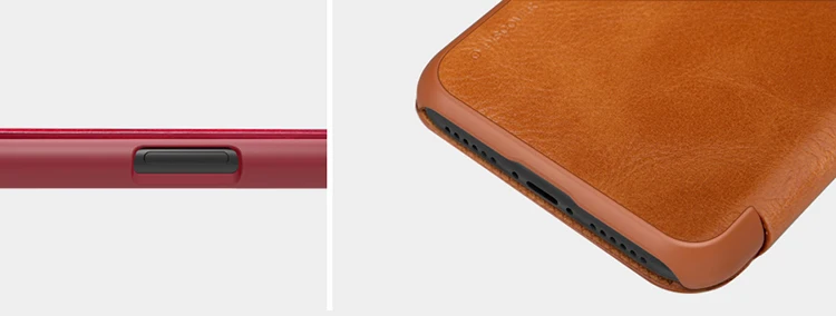 for iPhone X 8 7 6S 6 Plus 5S SE Case Cover Nillkin Retro Luxury PU Flip Leather Wallet Smart Cases for iPhone X 8 7 6S 6 5S SE