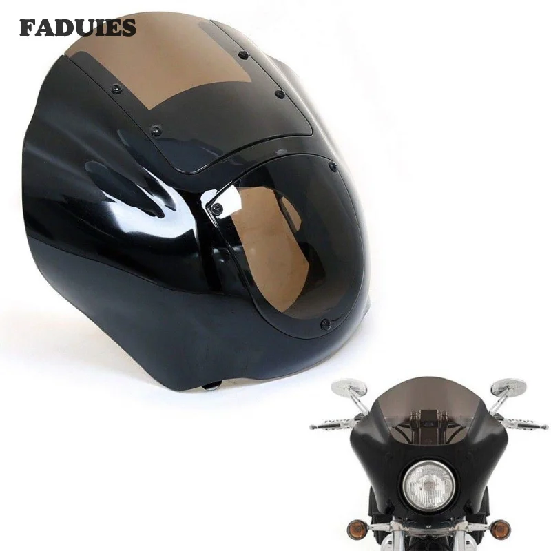 

NEW brown & Smoke Quarter Fairing Windshield Kit for bike XL FXR Dyna For bike Sportster 1988-2016 Dyna 1995-2005