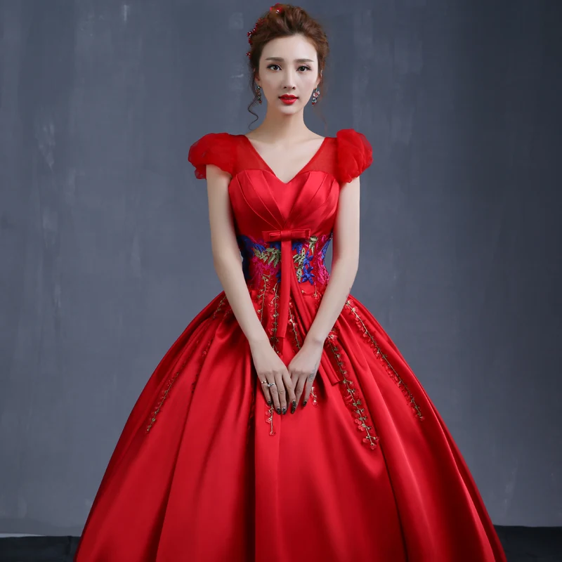 Королевское синее атласное платье Quinceanera милые платья 16 с аппликацией и бисером