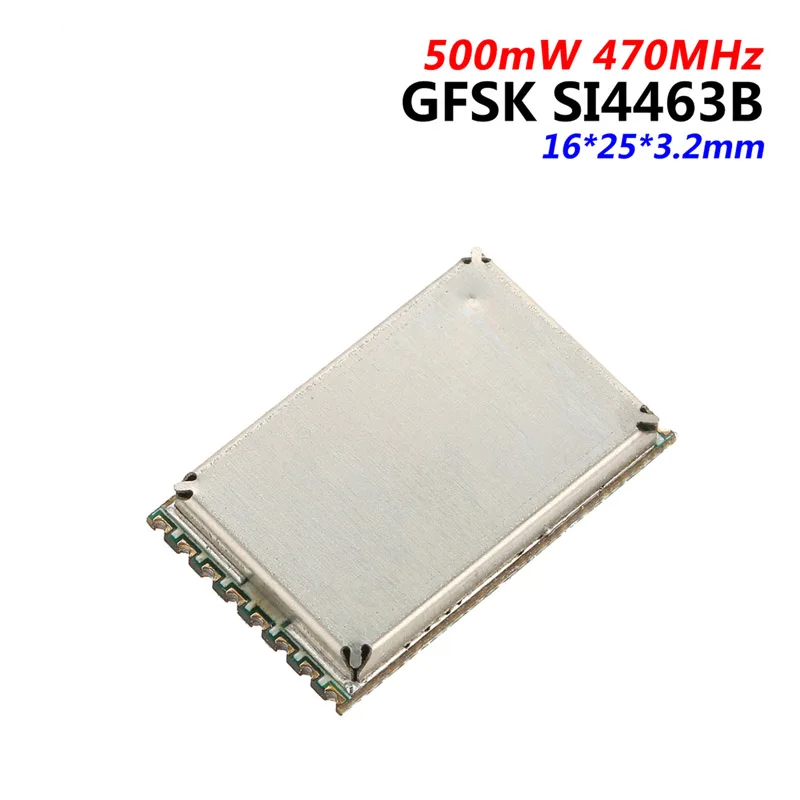 433 МГц/470 МГц SI4463B PA GFSK беспроводной приемопередатчик модуль 500 мВт для Arduino |