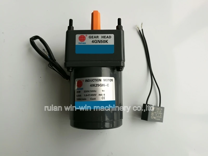 Индукционный двигатель с фиксированной скоростью 4IK25GN-C 4GN50K AC YUTIAN | Обустройство