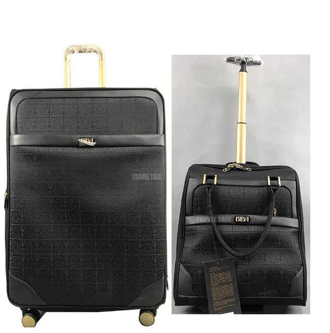 a set of 2 Travel tale 1" 28" дюймов для женщин ручной клади большой емкости тележка комплект с сумкой для путешествий - Цвет: a set of 2
