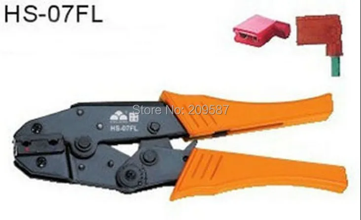 1 шт. Бесплатная доставка HS-07FL AWG20-14 трещотка обжимные плоскогубцы (европейский