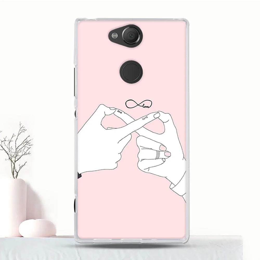 56 ТПУ силиконовый бампер для sony Xperia XA2 мягкий чехол 3D принт для sony Xperia XA2 двойной чехол для телефона для sony Xperia XA2 Funda чехол - Цвет: 56
