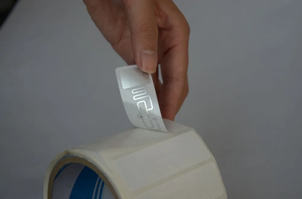 UHF RFID влажная инкрустация 9662 ярлыки Alien H3 пассивный epc 96 бит клей GEN 2/пассивный