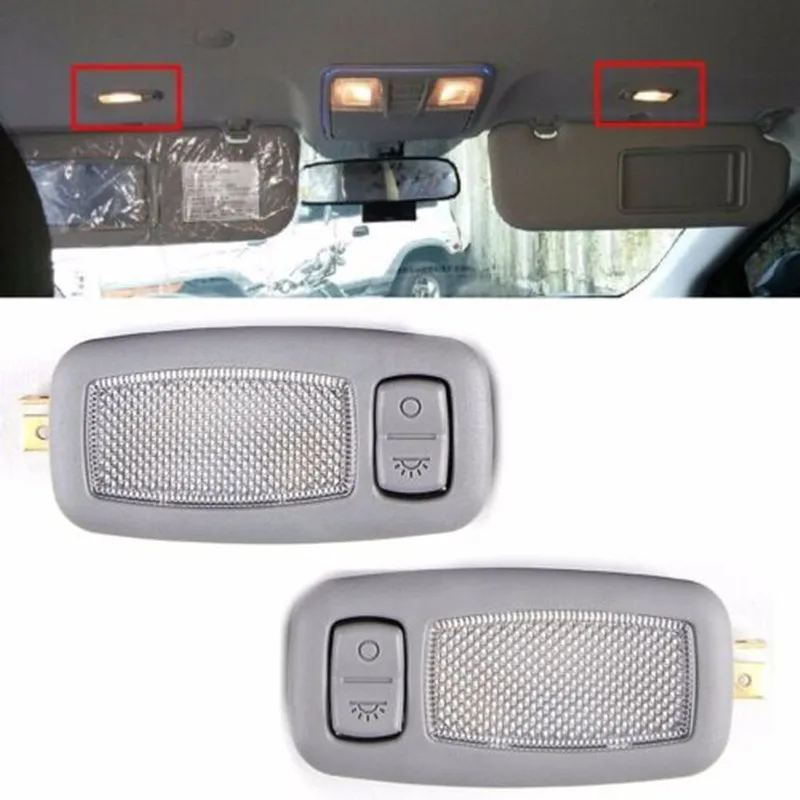 2 шт. подлинный солнцезащитный козырек внутренняя лампа для туалетного столика с