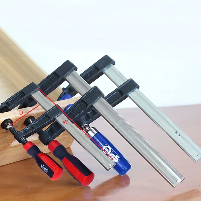 F зажимы для деревообработки деревянные Зажимные инструменты плотника |