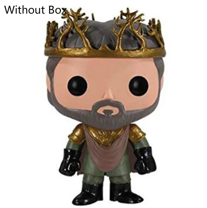 No Box Funko POP Song Of Ice And Fire Игра престолов Ария Старк Коллекционная модель игрушки ПВХ экшн детские игрушки-персонажи - Цвет: No Box