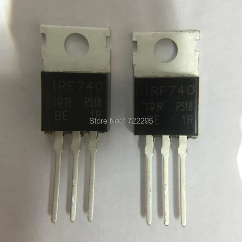 MOSFET высокотоковый переключатель 20 шт. IRF740PBF IRF740 TO220 N-CHANNEL 400 В 10A | Обустройство дома