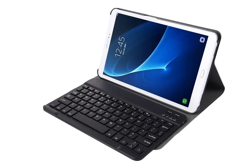 Чехол с клавиатурой Bluetooth для samsung Galaxy Tab A A6 10,1, держатель для SM-T580, умный чехол из искусственной кожи, чехол для samsung T580