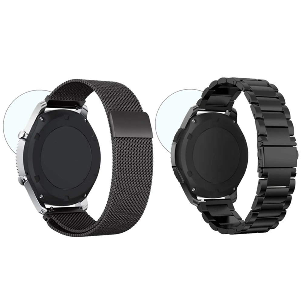 Миланская петля и ремешок из нержавеющей стали 22 мм для samsung Galaxy Watch 46 мм gear S3 классический/Frontier магнитный ремешок на запястье