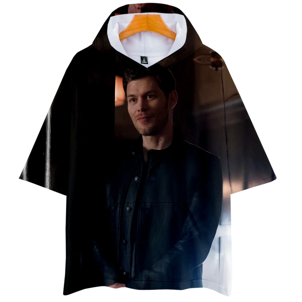 2019 толстовки с 3D принтом niklaus mikaelson Young style Black Butler модная летняя футболка короткими