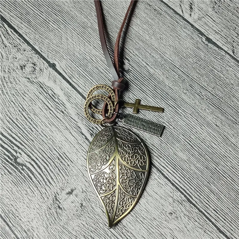 Новинка 2018 Длинная подвеска на шею длинный абзац из сплава мужское ожерелье с