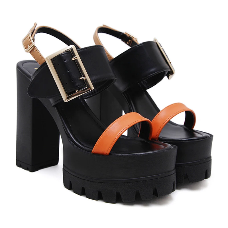 Женские сандалии-гладиаторы Летняя обувь 2018 белые сандалии на платформе