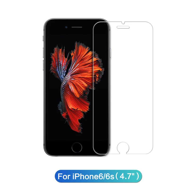 For iphone 6 6S Защита экрана SmartDevil для iphone X Xs Max Xr 2.5D изогнутое закаленное стекло для iphone 6 6s Plus 7 Plus 8Plus защита экрана - Цвет: For iphone 6 6S