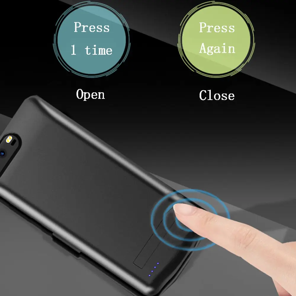 Новейший чехол для внешнего аккумулятора 6800 мАч портативный резервного