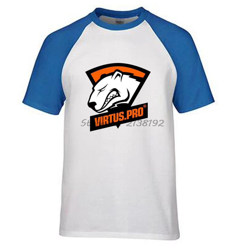 VIRTUS PRO для мужчин Футболка реглан с длинными рукавами модная футболка принтом