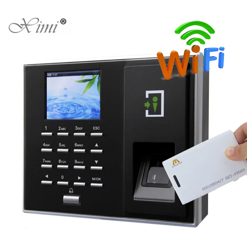 

Good Quality ZK F2S Fingerprint And 125KHZ RFID Access Control WIFI TCP/IP Door Access Control With Fingerprint Time Attendance