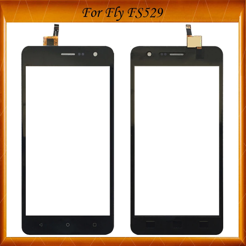100% Working Well Touch Panel Senor For Fly Champ FS529 FS 529 Screen Digitizer Touchscreen Replacement | Мобильные телефоны и