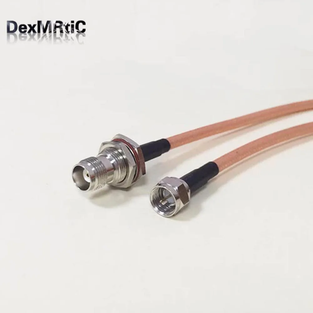Высококачественный Коннектор с низким уровнем затухания гнездовой разъем TNC
