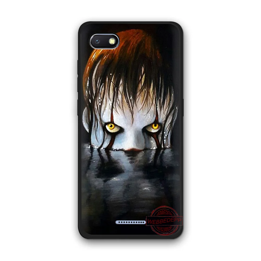 WEBBEDEPP Clown Terror IT TPU Phone Case for Redmi Note 6Pro 7Pro 4A 4X 5 5A 6A 8A 6Pro 7 S2 note 8