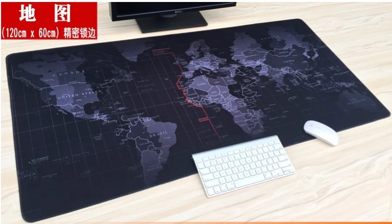 Большой коврик для мыши весаппа 120 см x 60 XXL игровой офисный Аниме настольный декор