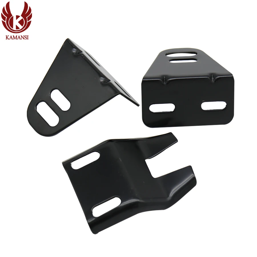 Universal Black Motorcycles Seat 6 or 8 Suction Cup Cushion Bracket For Custom Chopper Bobber Honda Suzuki Kawasaki Harley |