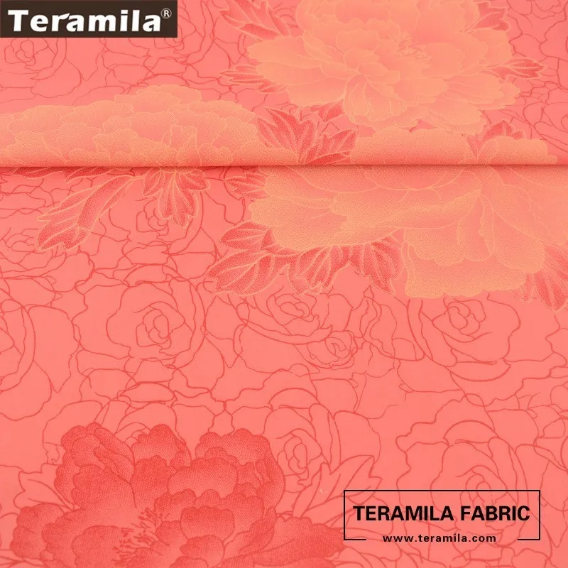 Ткань Teramila 100% хлопок саржевый материал простыня для скрапбукинга шитья