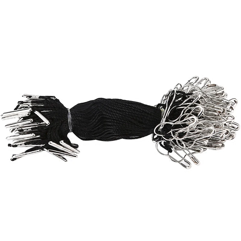 1000pcs hot sale new Pin hangtag line high-grade clothing label line four colors Iron or copper dacron,silver and gold