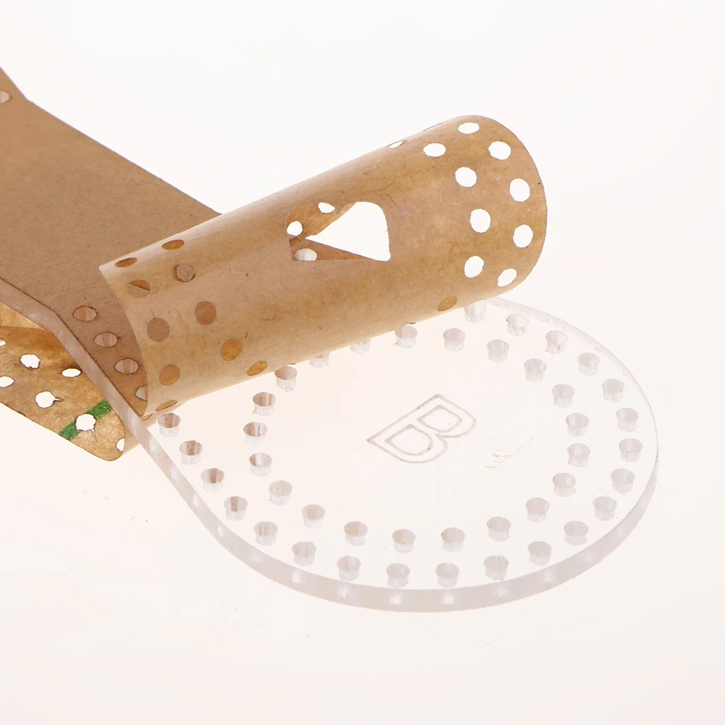 DIY брелок кожа ремесло акриловый кулон Шаблон трафарет инструмент | Дом и сад