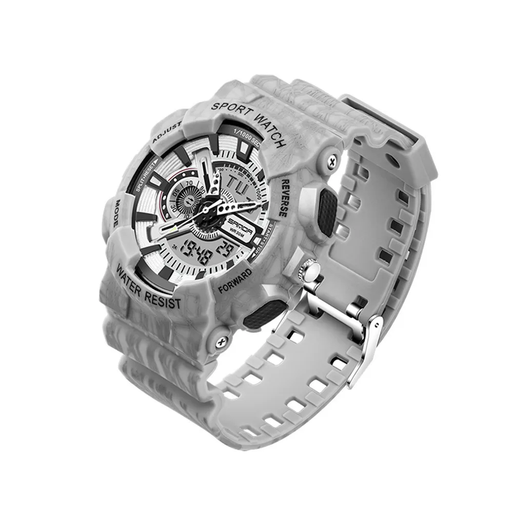 Модные спортивные часы для мужчин водонепроницаемые альпинизма походов