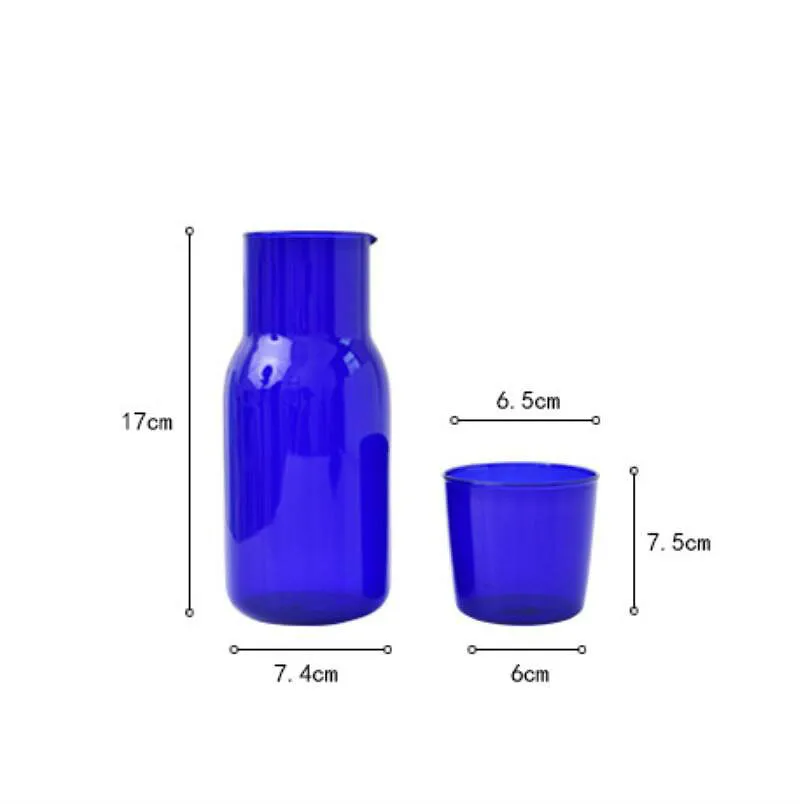 2 шт./компл. японская Питьевая чашка бутылка для сока воды два в одном очки