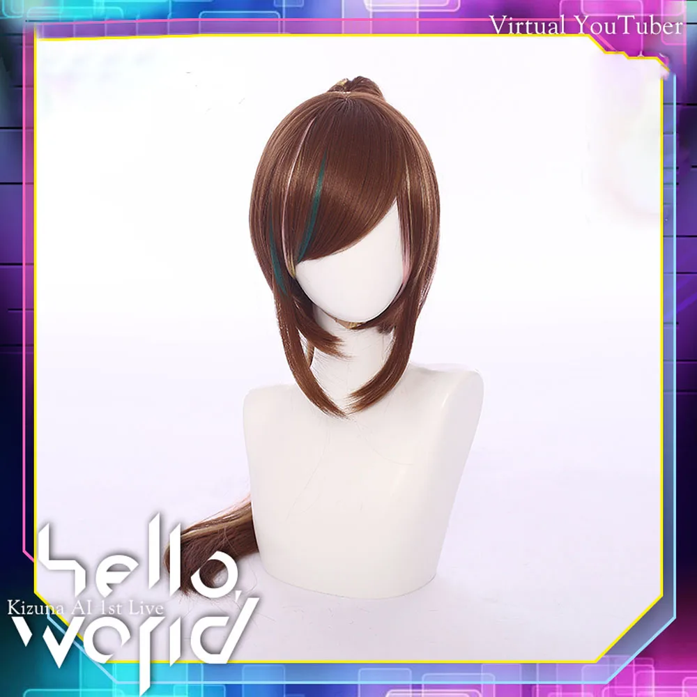 VEVEFHUANG Kizuna AI A.I.Channel Youtuber первый юбилейный Костюм Униформа Топы Шорты наряд косплей