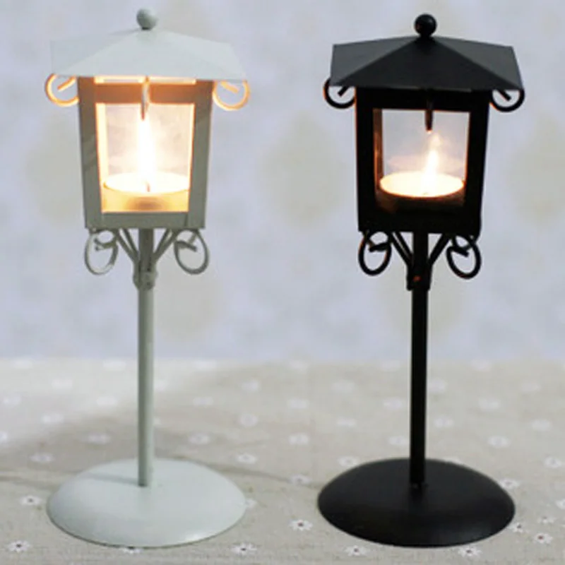 Подсвечники Бесплатная доставка 2018 Новый стиль уличный фонарь подсвечник