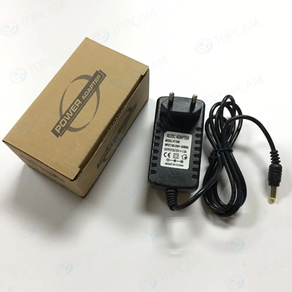 Адаптер питания для камеры видеонаблюдения с 100 240 в перем. Тока на 12 пост. 2 А|plug