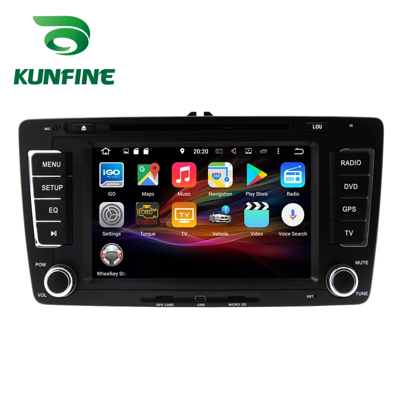 Восьмиядерный 4 Гб ОЗУ 64 ПЗУ Android 9 0 автомобильный DVD GPS Мультимедийный