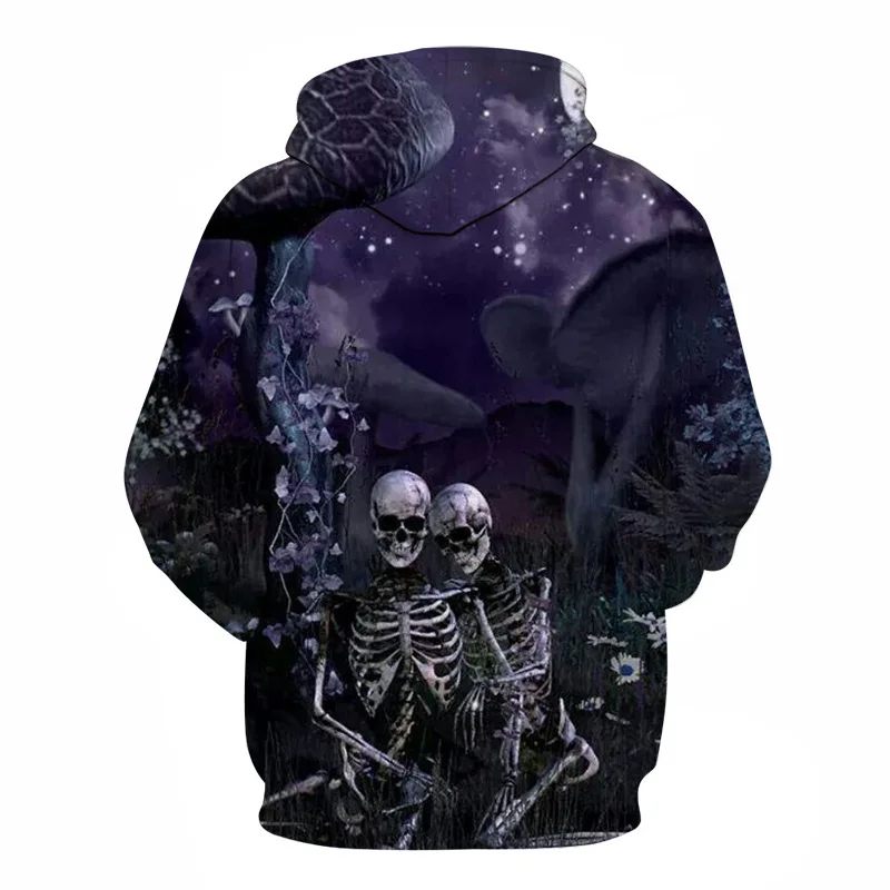 Miyahouse Hamburger 3D Printing Male Hoodie With Hat Fashion Sweatshirts For Teenage Boy High Quality Men Long Sleeve | Мужская одежда