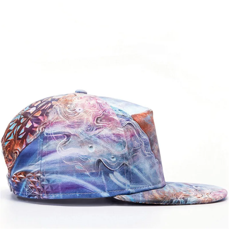 Новые крутые 3D бейсболки с принтом черепа унисекс хип-хоп кепки повседневная