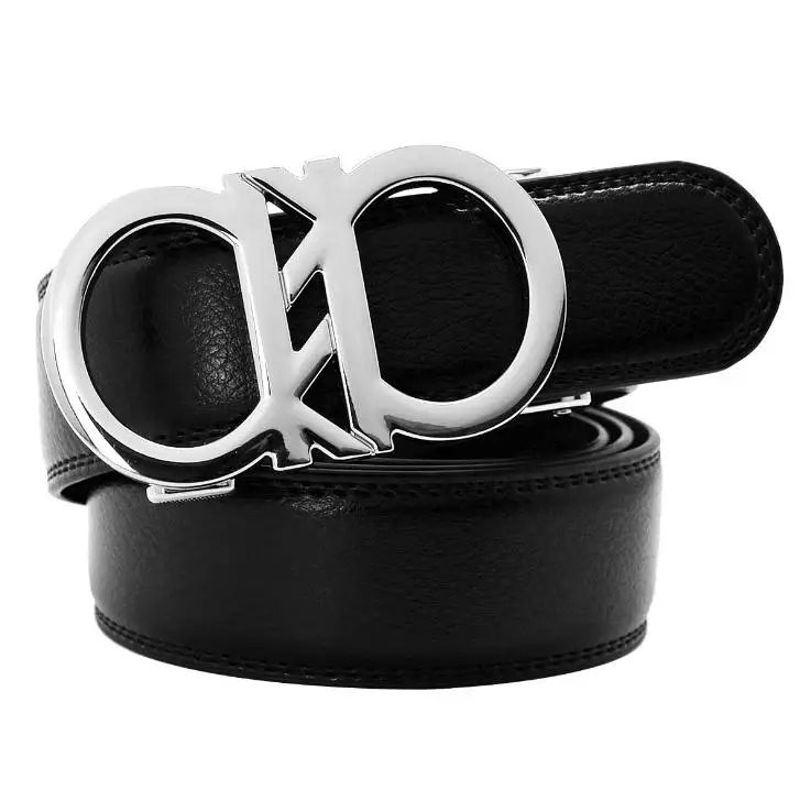 Модные кожаные мужские ремни с автоматической пряжкой модные для мужчин деловые