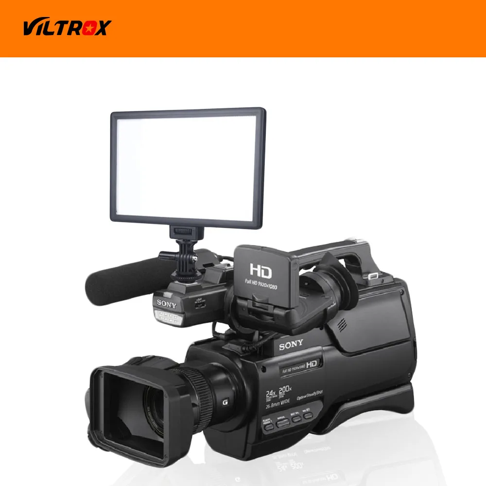 Viltrox L116B супер тонкий ЖК дисплей диммируемая студийная Светодиодная лампа для