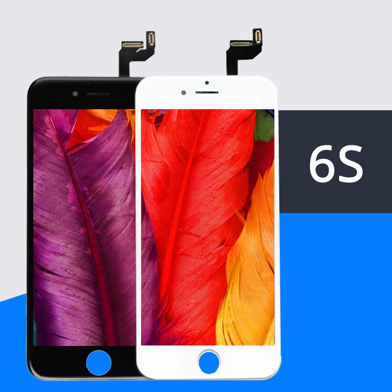 5 шт./лот 100% оригинальный сменный ЖК-дисплей AAA для iPhone 6s дигитайзер в сборе с 3D