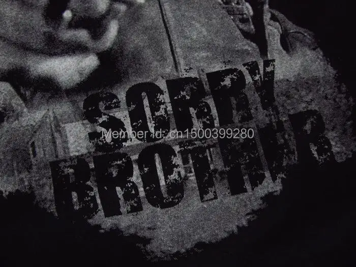 100% LYCAR THE WALKING DEAD DARYL SORRY BROTHER GRAPHIC TEE MENS SHORT SLEEVE T-SHIRT TV SERIES | Мужская одежда