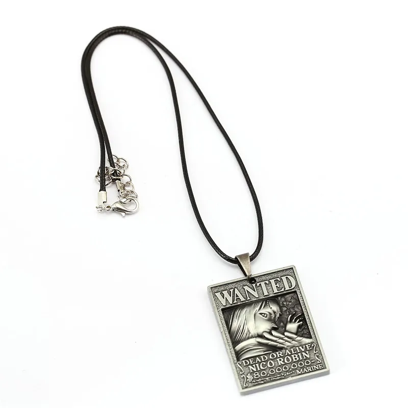 ONE PIECE Necklace NAMI CHOPPER ROBIN LUFFY Dog Tag Metal Pendant colar masculino Christmas Gifts 12038 | Украшения и аксессуары