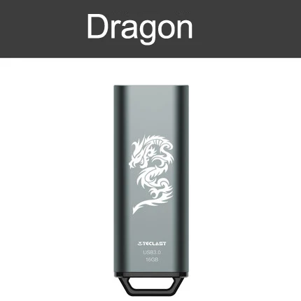 NFI Plus Dragon Teclast USB Flash 3,0 16 ГБ 32 ГБ Флешка металлическая карта памяти на заказ DIY cle диск супер скорость USB3.0 Дракон флэш-ручка драйвер - Цвет: NFI Plus Dragon