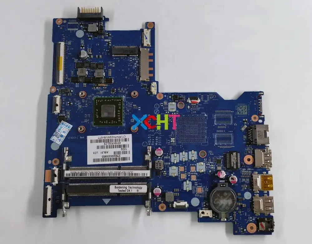 

Для HP 15-AF серии 15Z-AF000 15-af138AU 15-af153AU 827705-001 827705-601 UMA A6-5200 материнская плата с процессором для ноутбука испытания